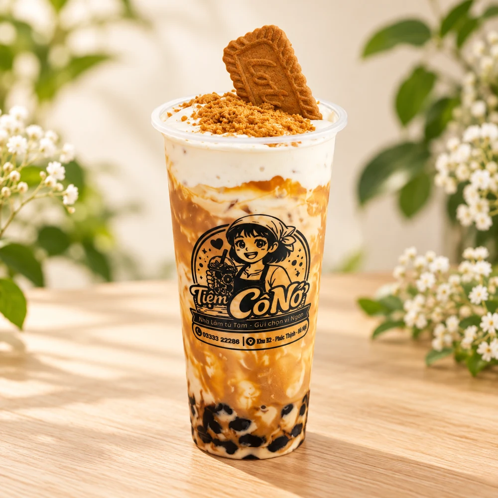 Hồng trà Biscoff · Ảnh món của tiệm